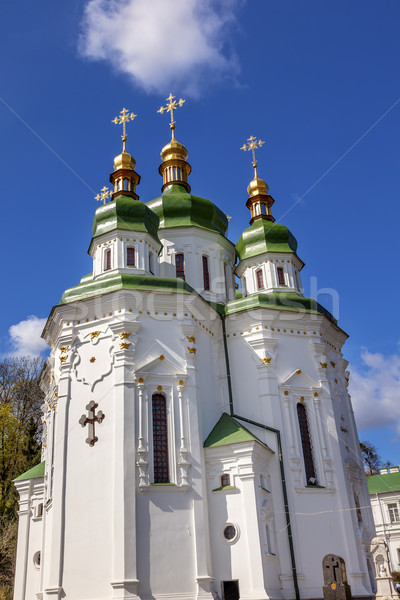 Szent katedrális kolostor Ukrajna működő eredeti Stock fotó © billperry