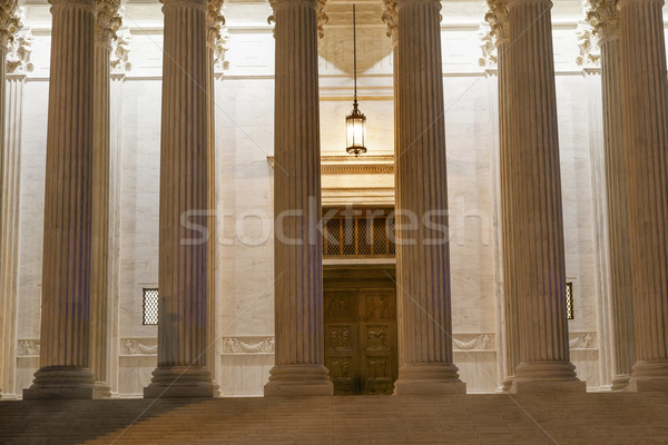 US Supreme Court Columns DoorWashington DC Stock photo © billperry