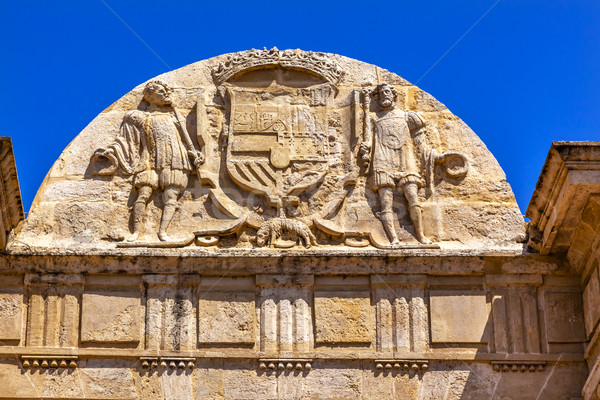 Puerta del Puenta Gate Symbol Coat Arms Cordoba Spain Stock photo © billperry
