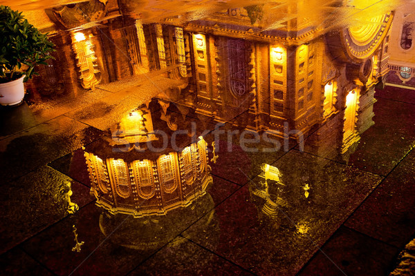 Szent Szófia orosz ortodox templom tükröződés Stock fotó © billperry