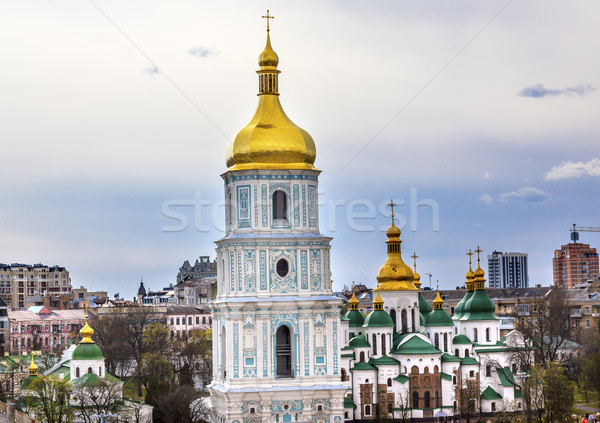 Szent Szófia katedrális torony tér arany Stock fotó © billperry