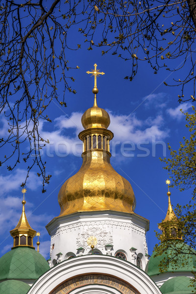 Saint Sofia cathédrale tour carré or [[stock_photo]] © billperry