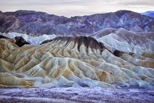 Zabruski Point Death Valley National Park California Stock photo © billperry