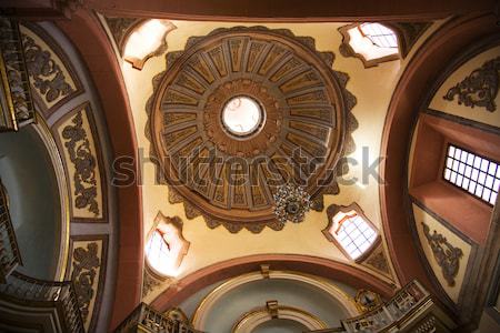 Basilica Dome Church of El Salvador Seville Andalusia Spain Stock photo © billperry