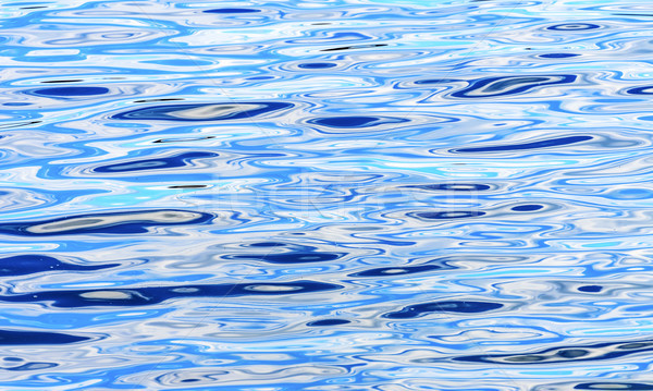 Azul reflexión resumen lago luz Foto stock © billperry