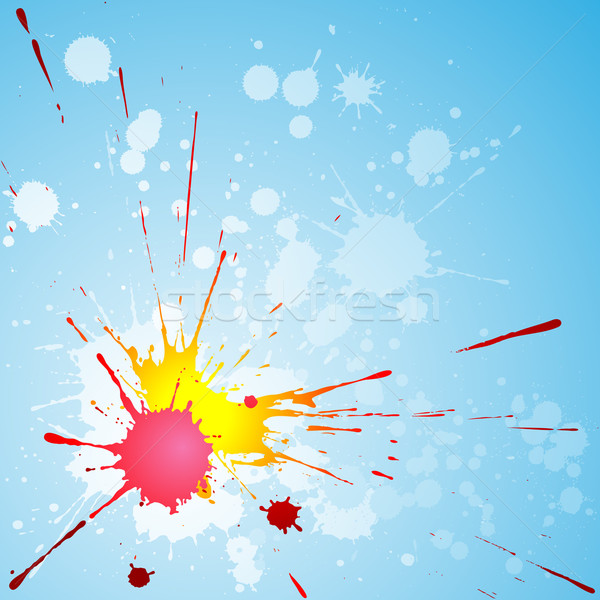 Stock photo:  Paint Splat