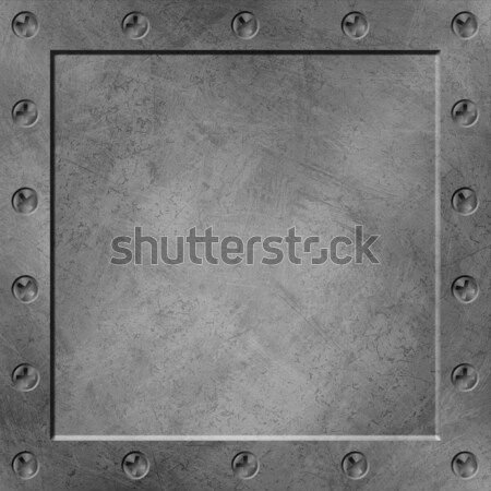 Grunge metal fundo aço padrão ferro Foto stock © Binkski