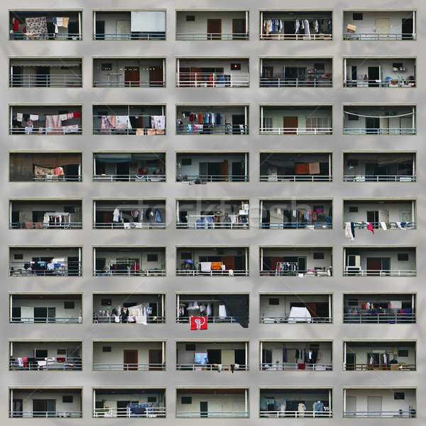 Apartment Building Stock photo © Binkski