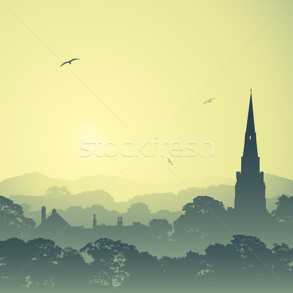 Country Landscape Stock photo © Binkski