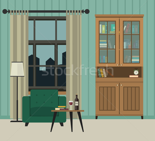 Living room interior. Stock photo © biv