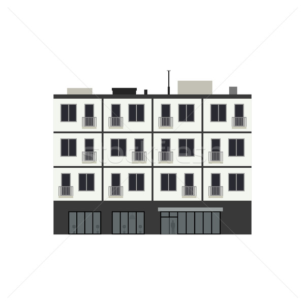 Condominium building Stock photo © biv