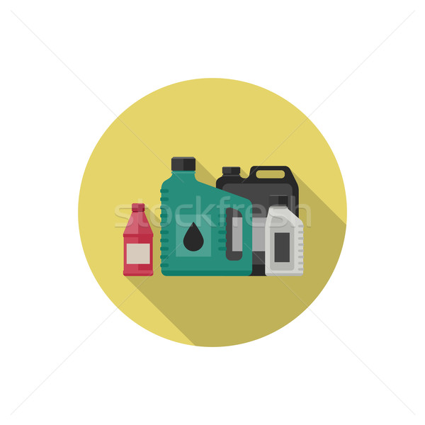 Motor oils icon. Stock photo © biv