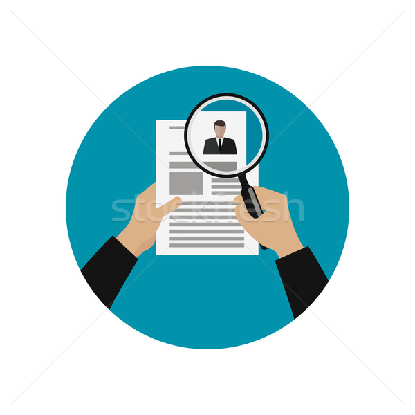 Stock photo: Hiring professional staff