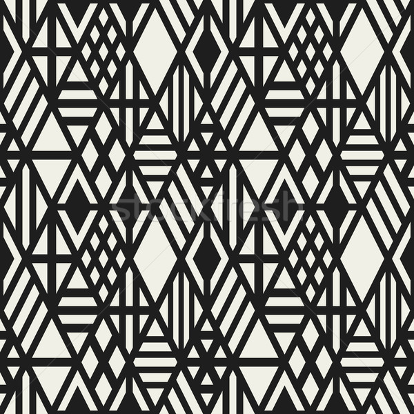 Geometric seamless pattern Stock photo © biv