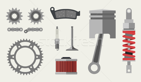 Auto and moto parts Stock photo © biv