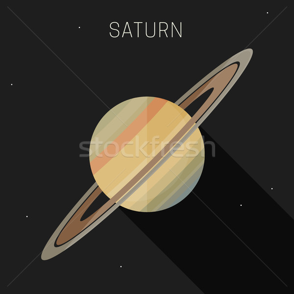 Saturn planet Stock photo © biv