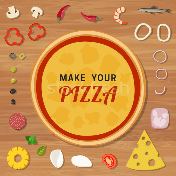 Pizza Stock photo © biv