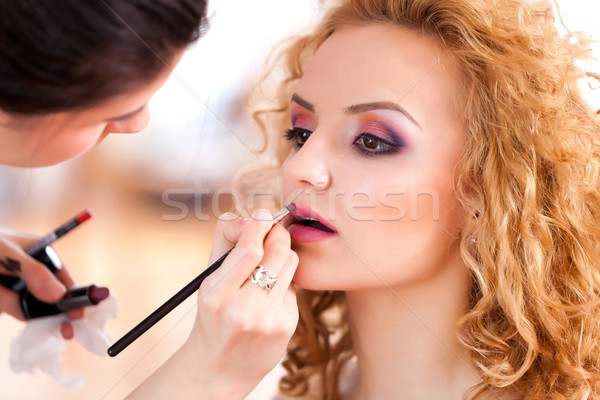 Makeup time! Stock photo © blanaru