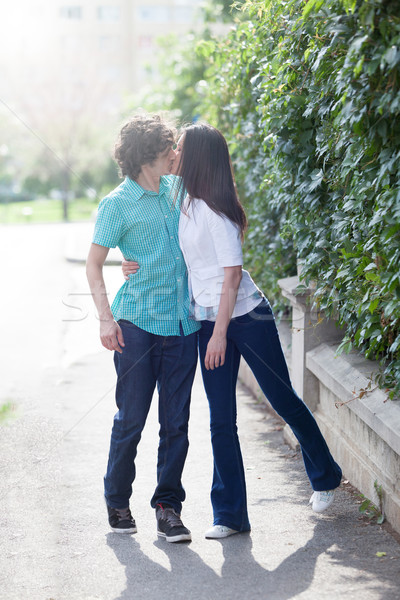 Young and careless Stock photo © blanaru