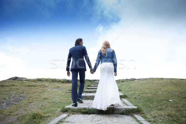 A walk to the sky Stock photo © blanaru