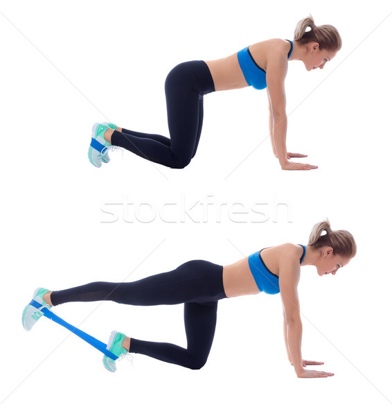 Elastic band kickbacks Stock photo © blanaru