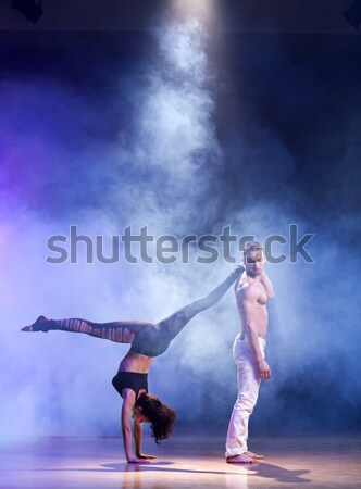 современный Dance чувственный пару Сток-фото © blanaru