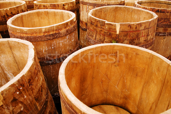 Cheese barrels Stock photo © blanaru