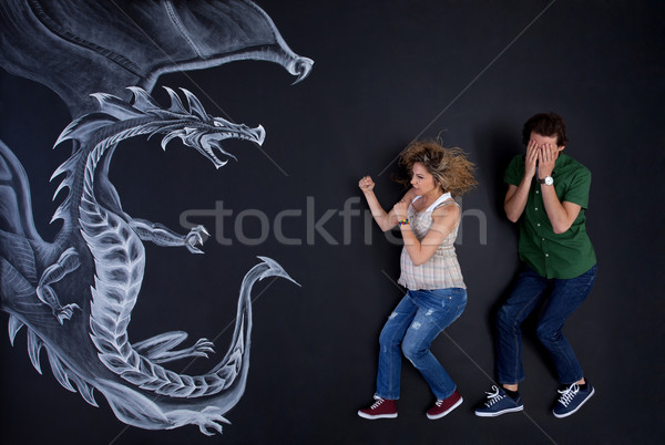 I will protect you Stock photo © blanaru