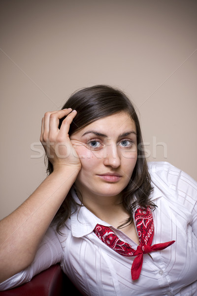 Moody girl Stock photo © blanaru