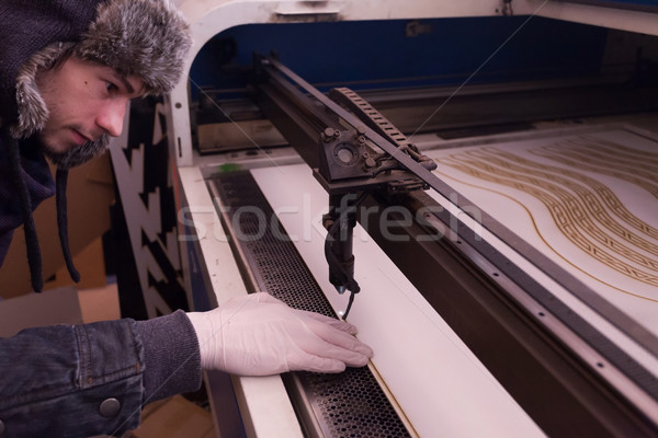 Dummy manufacturing workroom Stock photo © blanaru