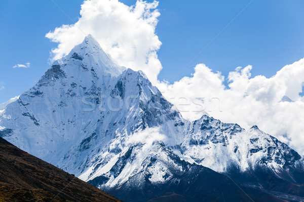 Montanas himalaya paisaje Nepal hermosa soleado Foto stock © blasbike