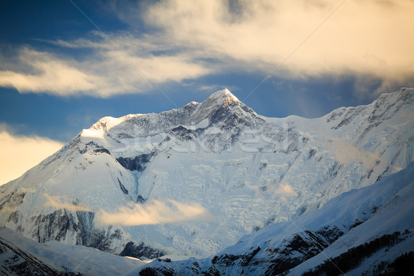 Montana paisaje Nepal himalaya Foto stock © blasbike