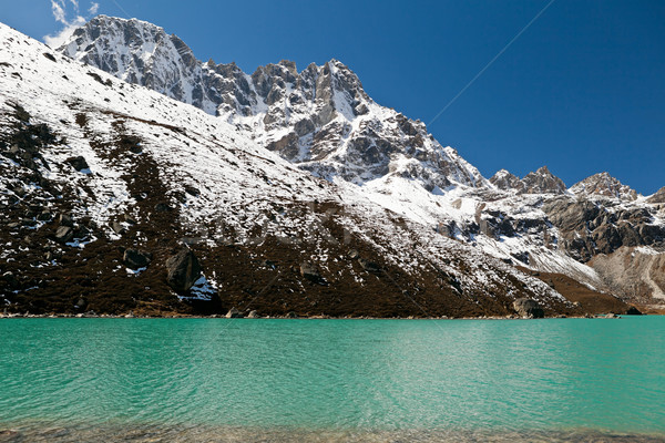 Lake in mountains, Himalayas Stock photo © blasbike