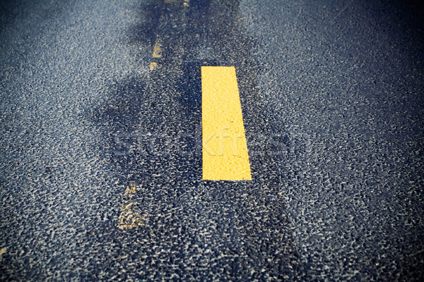 [[stock_photo]]: Route · ligne · nouvelle · asphalte · ville · rue