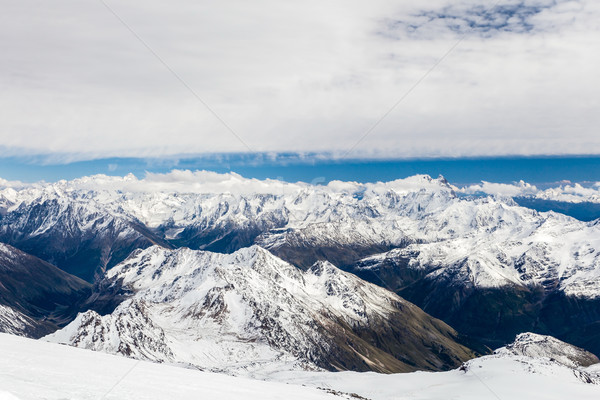 Montagnes paysage caucase montagne région automne [[stock_photo]] © blasbike