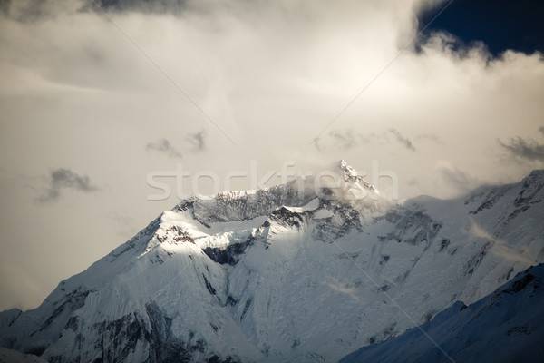 Montagna panorama Nepal himalaya Foto d'archivio © blasbike