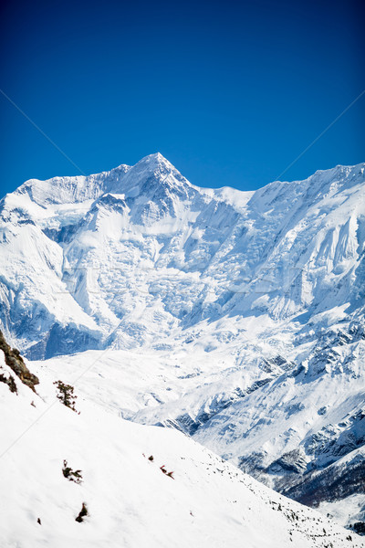 Foto stock: Montanha · inspirado · paisagem · alcance · Nepal · himalaia