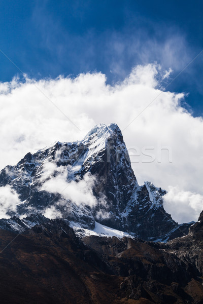 Montanas paisaje montana himalaya Nepal cielo Foto stock © blasbike