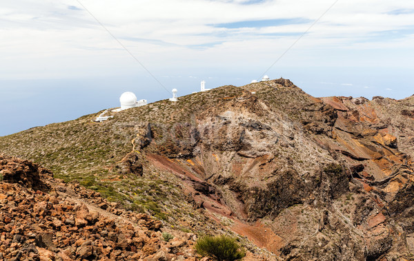 Observatory, astronomy telescope in mountains Stock photo © blasbike