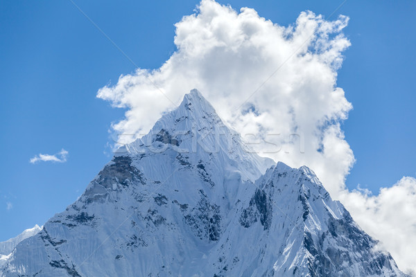 Mountain peak, Mount Ama Dablam Stock photo © blasbike