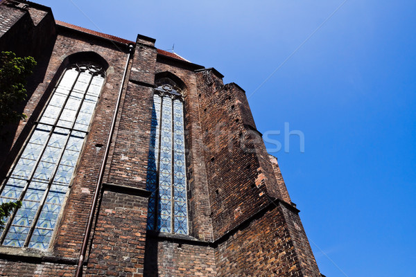 Collegiate church in Wroclaw, Poland Stock photo © blasbike