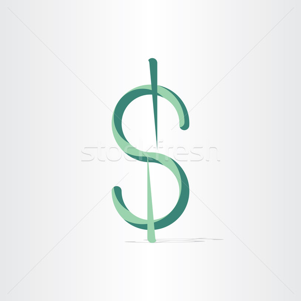 american dollar stylized money symbol Stock photo © blaskorizov