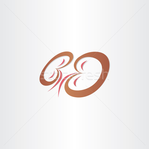 kidneys stylized icon design Stock photo © blaskorizov