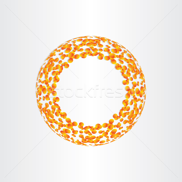 abstract circle background fusion energy Stock photo © blaskorizov