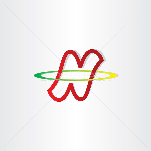 letter n neutron symbol Stock photo © blaskorizov