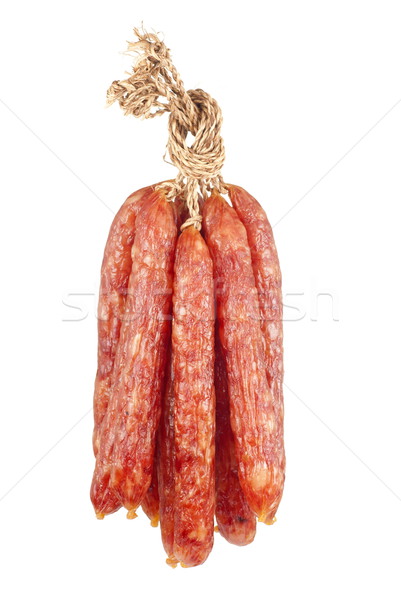 Chinese Cured Pork Sausages Stock photo © blinztree