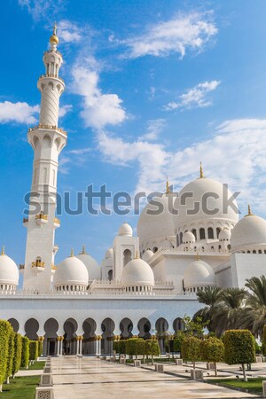 Sheikh Zayed Mosque in Middle East United Arab Emirates with ref Stock photo © bloodua