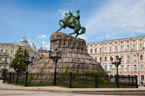 Statua Ucraina storico Sofia piazza casa Foto d'archivio © bloodua