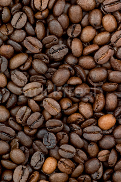 Kávébab aromás pörkölt barna csokoládé fekete Stock fotó © bloodua