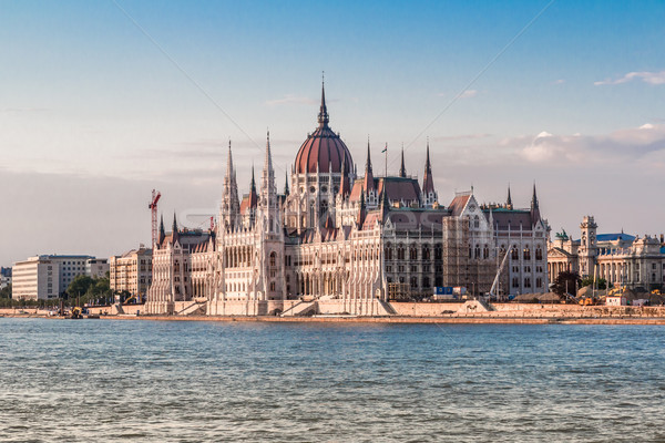 The building of the Parliament in Budapest, Hungary Stock photo © bloodua